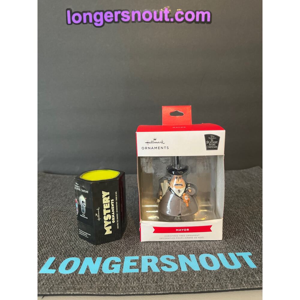 Clearance - The Night Before Christmas set: Mayor Ornament & Mystery mini box